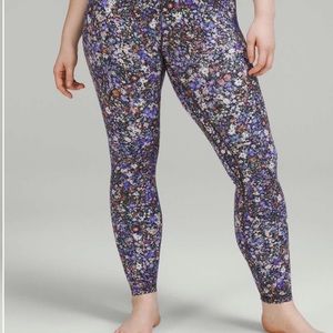Lululemon Flower Burst Multi Align Leggings 28